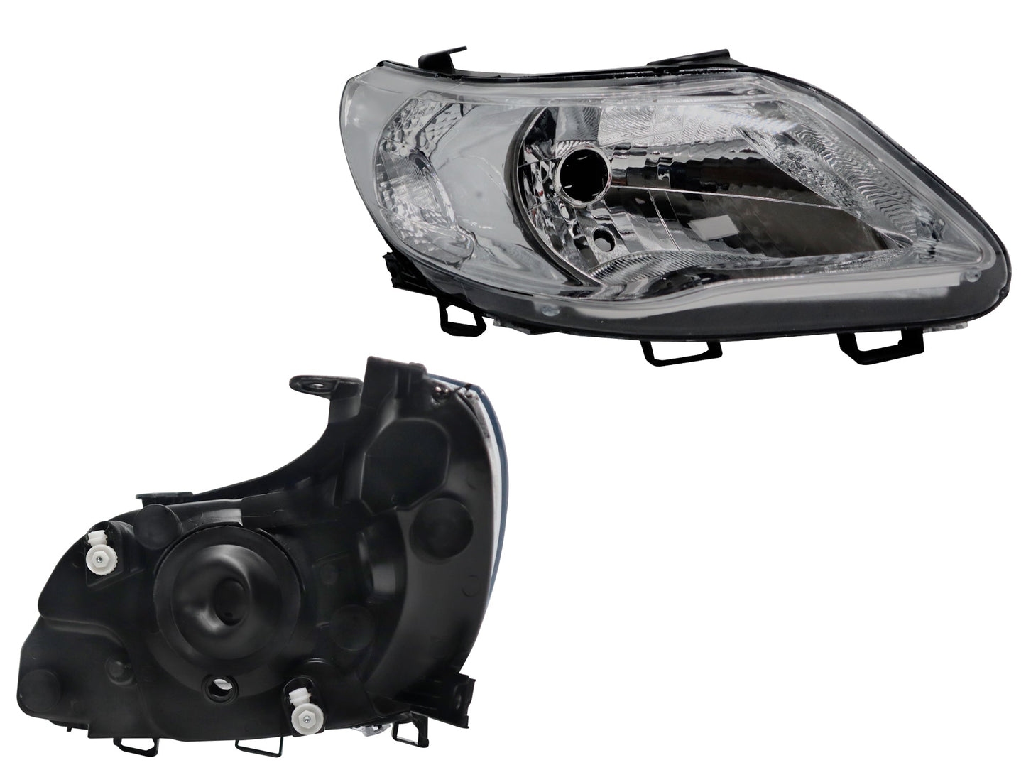 FARO DER F/CROMADO UN AS (SAVEIRO 10-13) (SEDAN/H-BACK)