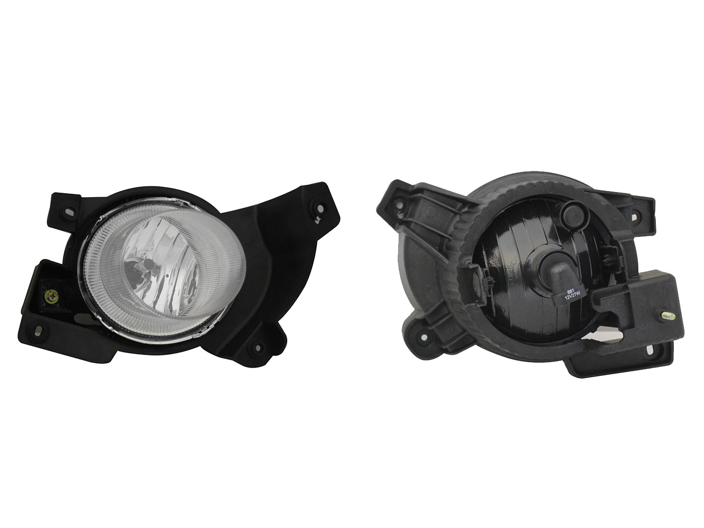 FARO AUX IZQ C/BASE P/REJILLA C/ARILLO CROMO S/FOCO (SEDAN/H-BACK)