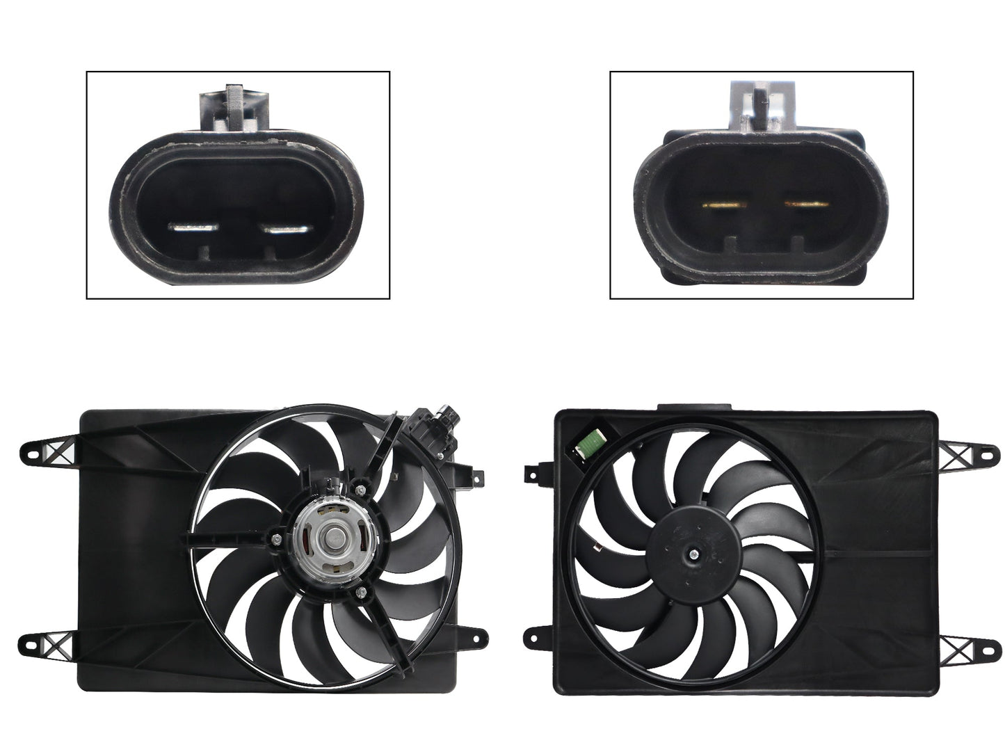 MOTOVENTILADOR COMPLETO C/AIRE C/TOLVA 2PINES S/RES (ECOSPORT 04-12)