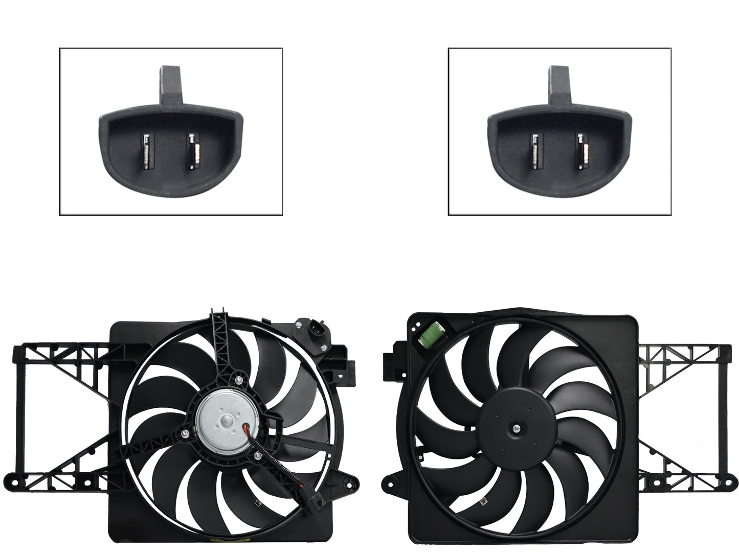 MOTOVENTILADOR COMPLETO C/AIRE C/TOLVA 2PINES C/RES 2CONECTORES (IKON 01-07/KA 01-08)