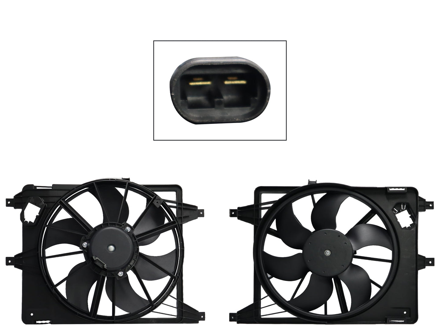 MOTOVENTILADOR COMPLETO C/AIRE C/TOLVA 2PINES S/RES (APRIO 08-10/CLIO 02-10/KANGOO 04-18)