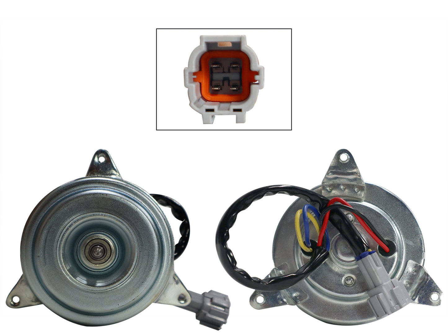 MOTOR DE VENTILADOR SOLO C/AIRE 4PINES (X-TRAIL 01-07/ALTIMA 98-09/MAXIMA 95-99)