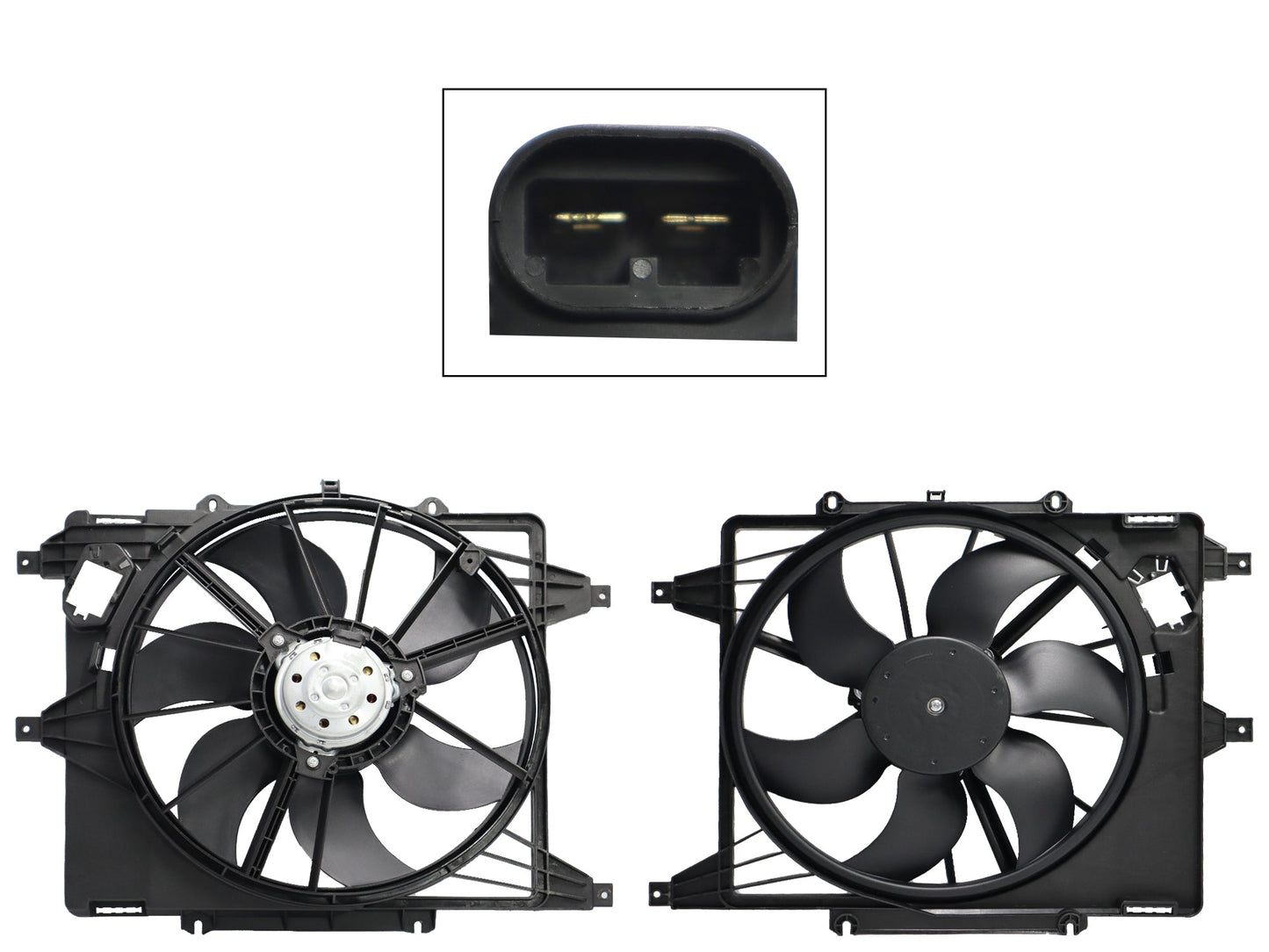 MOTOVENTILADOR COMPLETO C/AIRE C/TOLVA 2PINES S/RES (PLATINA 02-10/APRIO 08-10/CLIO 02-10)