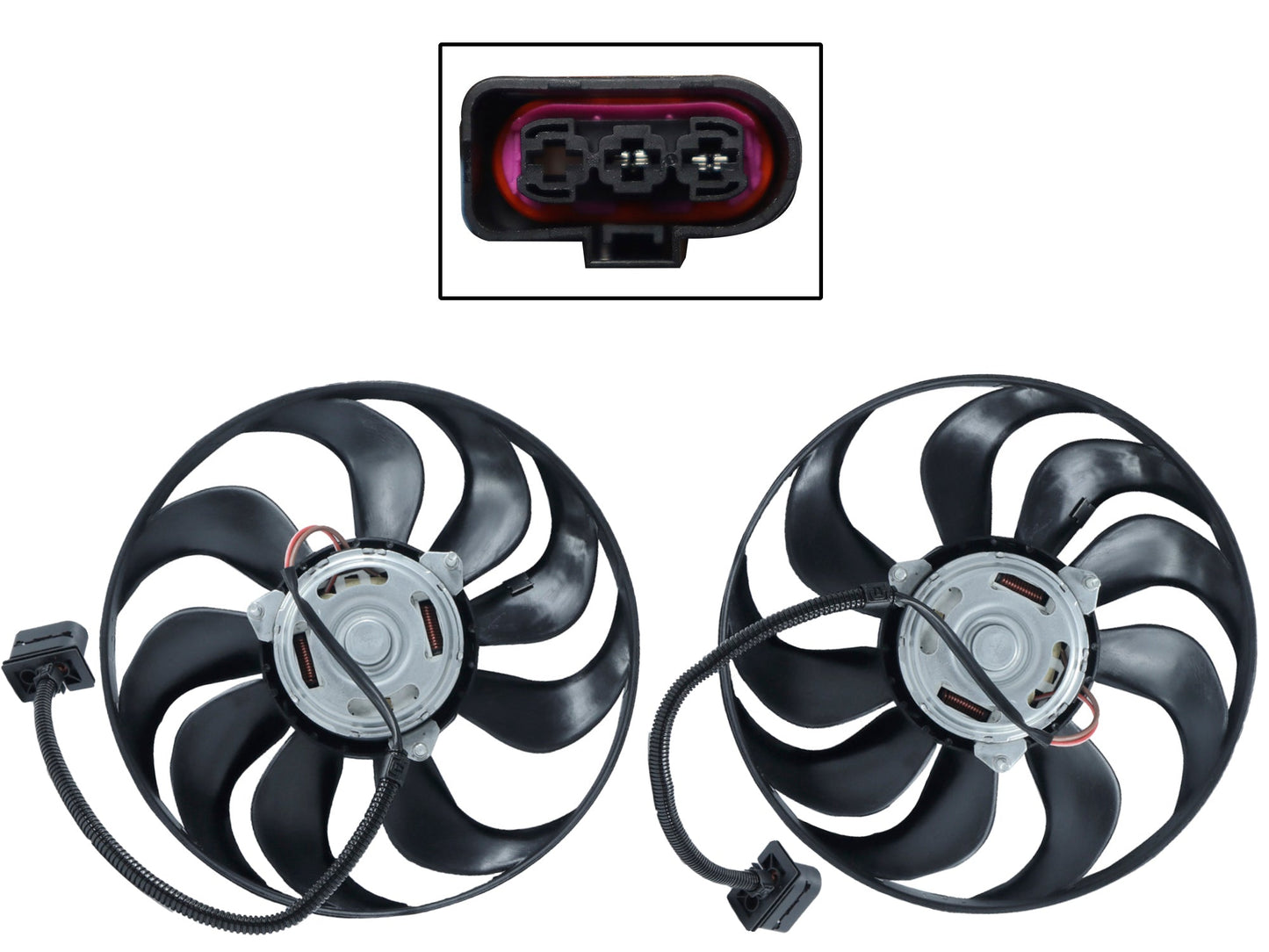 MOTOVENTILADOR P/AIRE ACONDICIONADO S/TOLVA CHICA 2PINES S/RES (IBIZA-CORDOBA 03-12) (MOTOR/ASPA)