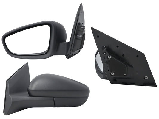 ESPEJO IZQ MANUAL NEGRO POROSO