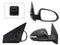 ESPEJO DER ELECT NEGRO P/PINTAR C/LUZ DIREC C/DESEM ELECTROABATIBLE (8PINES)