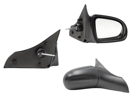 ESPEJO DER MANUAL NEGRO POROSO C/CONTROL 3-4-5PTAS (EMP/2PZS)
