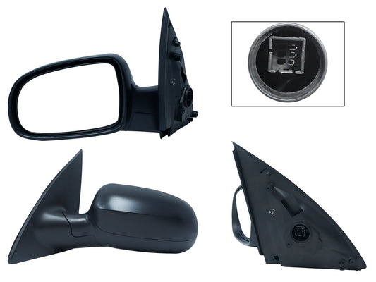 ESPEJO IZQ ELECT NEGRO POROSO (3PINES) (TORNADO 04-11)