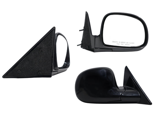 ESPEJO DER MANUAL NEGRO P/PINTAR (BLAZER-SONOMA-BRAVADA 95-97)