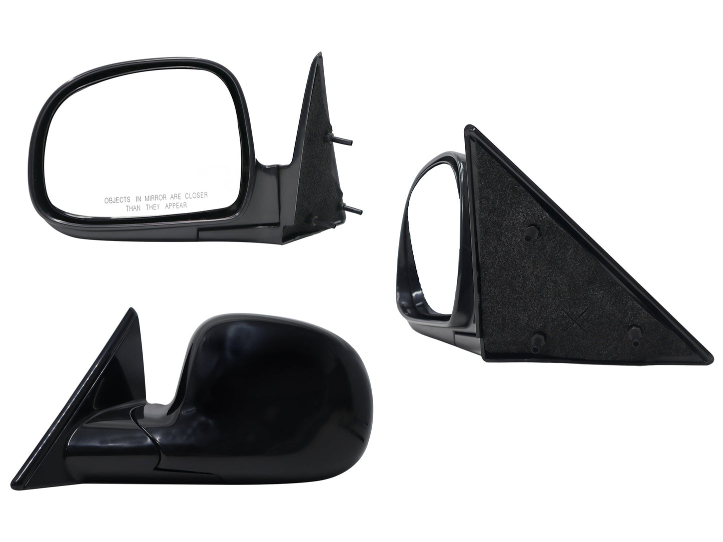 ESPEJO IZQ MANUAL NEGRO P/PINTAR (BLAZER-SONOMA-BRAVADA 95-97)