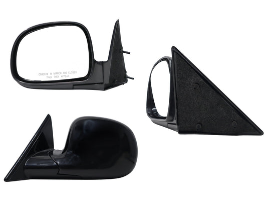ESPEJO IZQ MANUAL NEGRO P/PINTAR (BLAZER-SONOMA-BRAVADA 95-97)