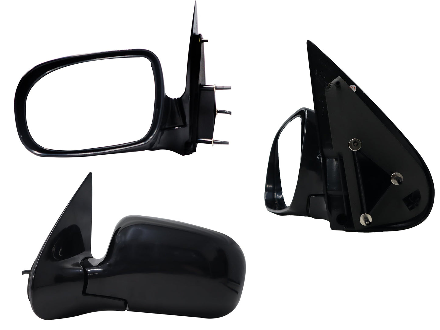 ESPEJO IZQ MANUAL NEGRO P/PINTAR