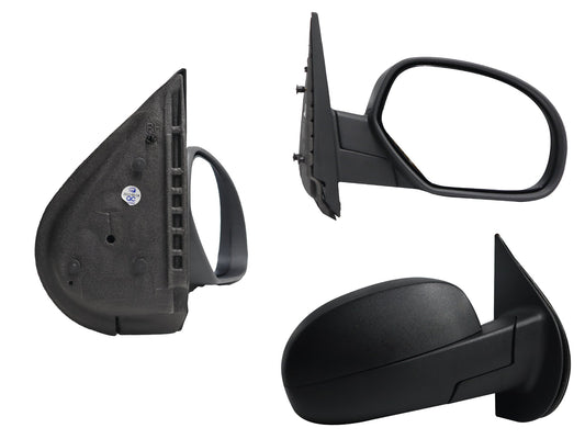 ESPEJO DER MANUAL NEGRO POROSO (SIERRA 07-13/SUBURBAN-TAHOE-YUKON 07-13)
