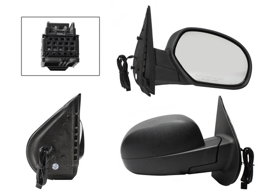 ESPEJO DER ELECT NEGRO POROSO C/DESEMPAÑANTE (5PINES) (SUBURBAN-TAHOE-YUKON 07-13)