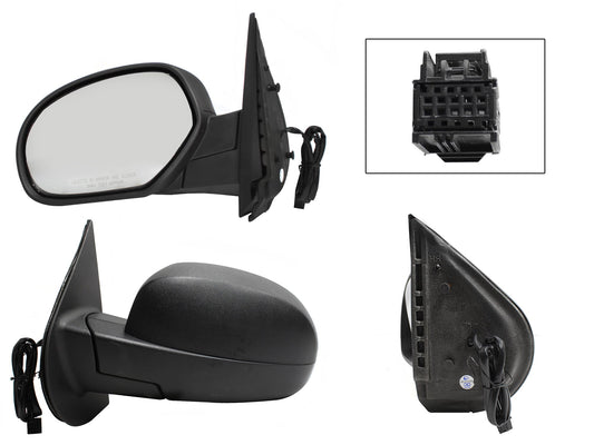 ESPEJO IZQ ELECT NEGRO POROSO C/DESEMPAÑANTE (5PINES) (SUBURBAN-TAHOE-YUKON 07-13)
