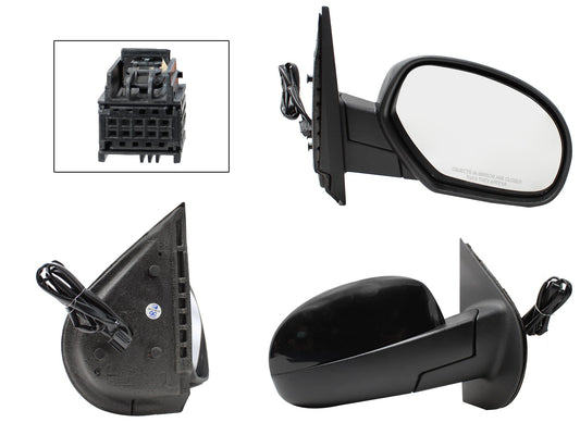 ESPEJO DER ELECT NEGRO P/PINTAR C/DESEMPAÑANTE (5PINES) (SUBURBAN-TAHOE-YUKON 07-13)