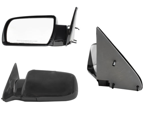 ESPEJO IZQ MANUAL NEGRO LISO (SUBURBAN 92-99)