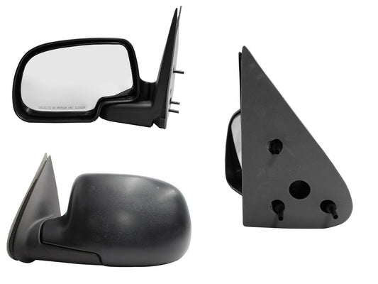 ESPEJO IZQ MANUAL NEGRO POROSO S/CONTROL