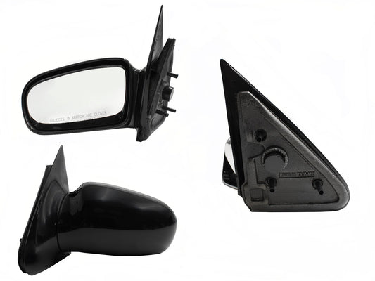 ESPEJO IZQ MANUAL NEGRO LISO S/CONTROL 2PTAS (SUNFIRE)