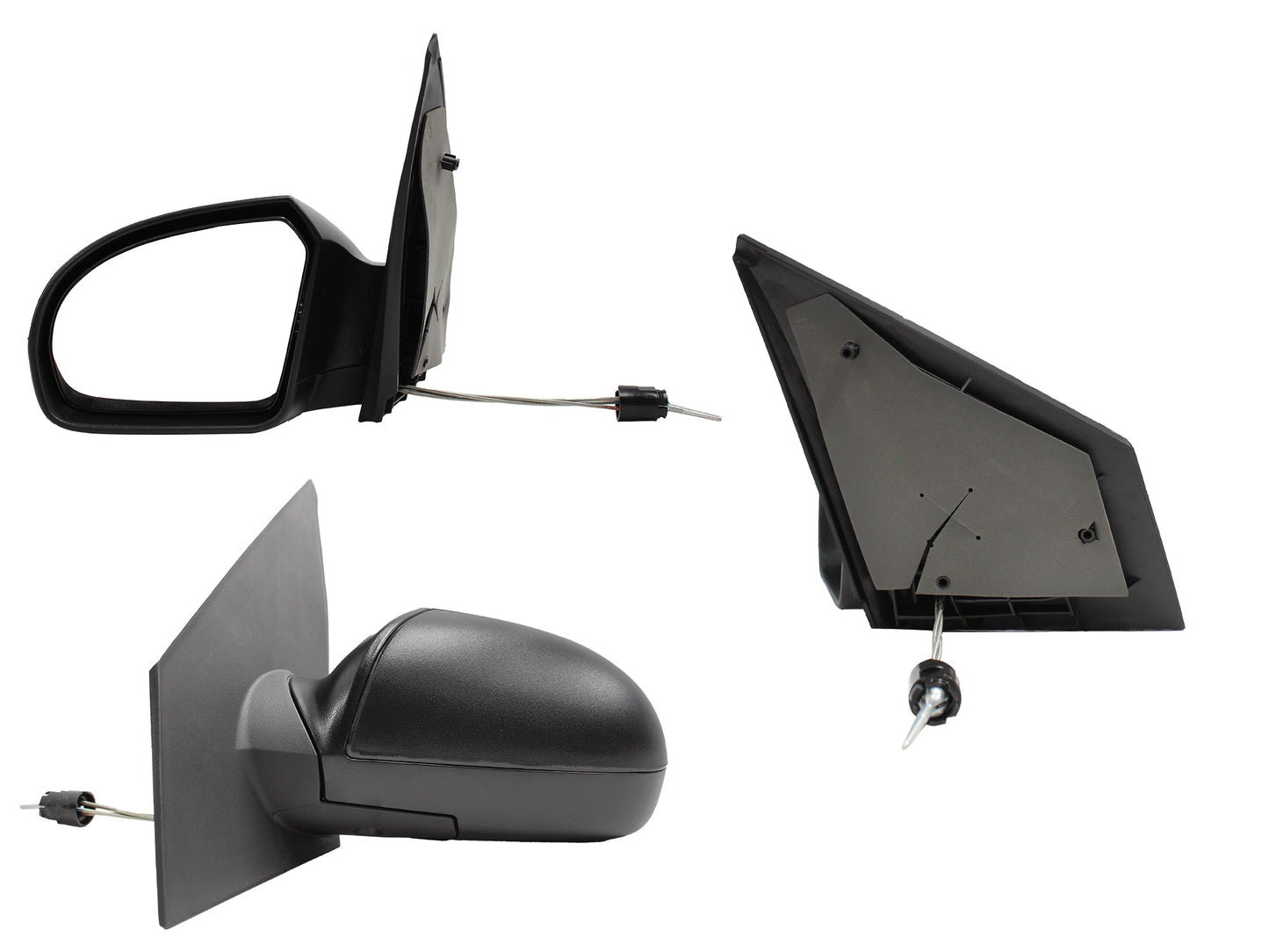 ESPEJO IZQ MANUAL NEGRO POROSO C/CONTROL