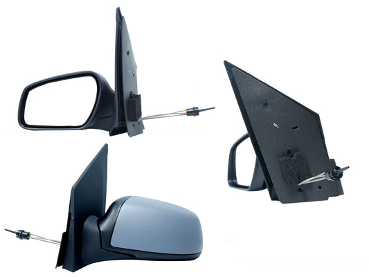 ESPEJO IZQ MANUAL GRIS P/PINTAR C/CONTROL 5PTAS