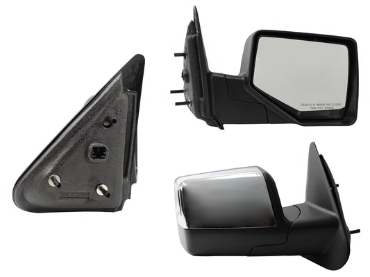 ESPEJO DER MANUAL CROMO S/CONTROL