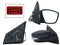 ESPEJO DER ELECT NEGRO P/PINTAR C/LUZ DIRECCIONAL (5PINES)