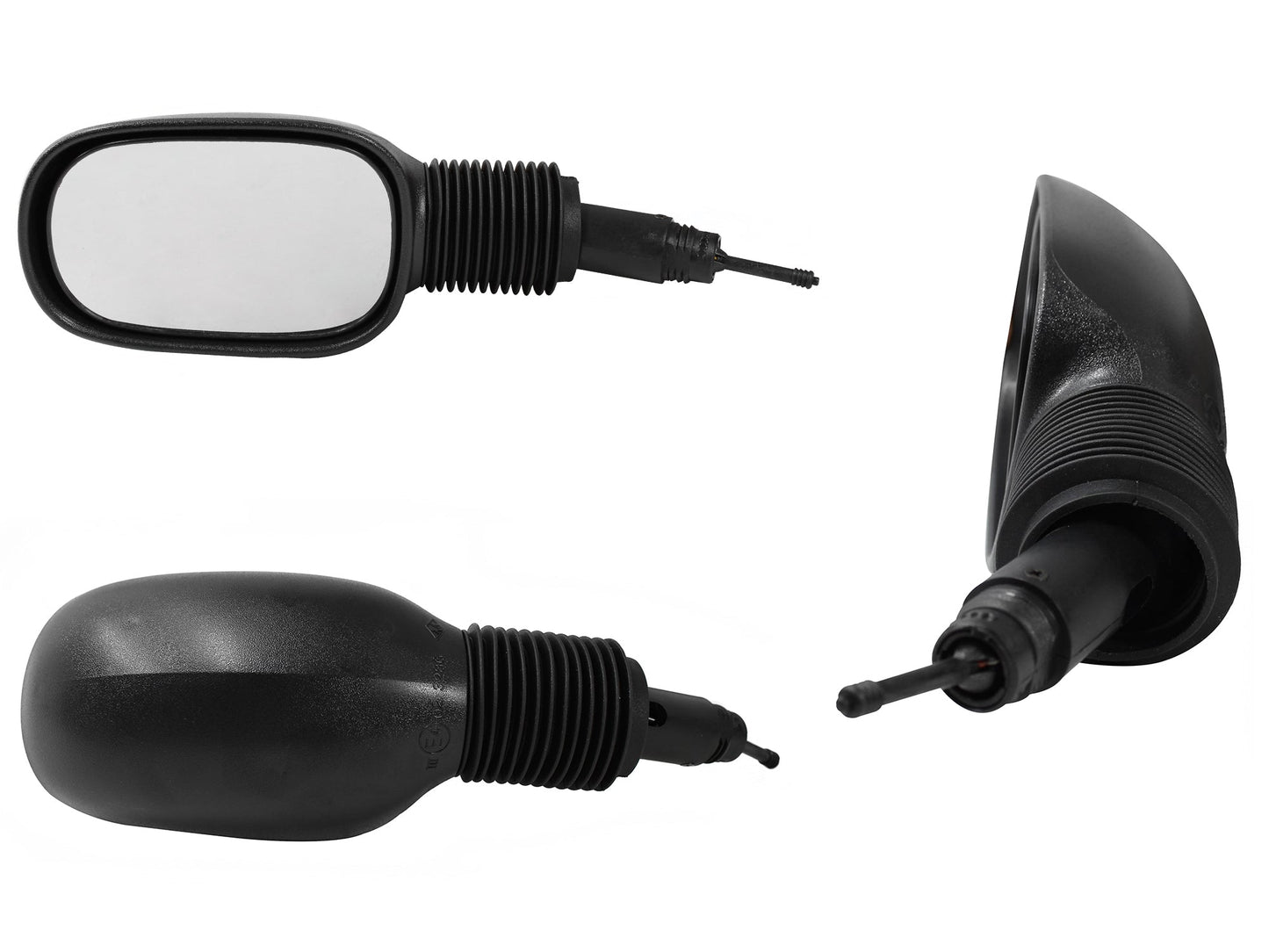 ESPEJO IZQ MANUAL NEGRO POROSO C/CONTROL