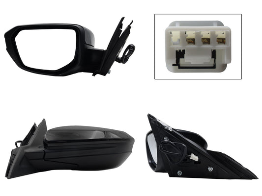 ESPEJO IZQ ELECT NEGRO P/PINTAR (3PINES) 2-4PTAS