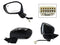 ESPEJO IZQ ELECT NEGRO P/PINTAR C/DETECTOR PUNTO CIEGO (7PINES) 4PTAS