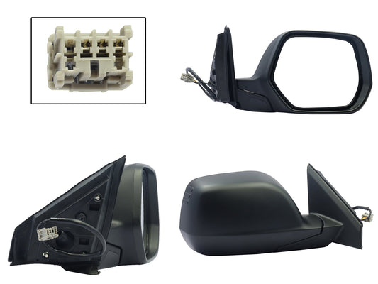 ESPEJO DER ELECT NEGRO P/PINTAR (3PINES)