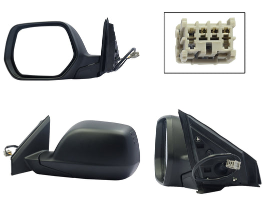 ESPEJO IZQ ELECT NEGRO P/PINTAR (3PINES)