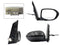ESPEJO DER ELECT NEGRO P/PINTAR C/DESEMPA¥ANTE (5PINES)