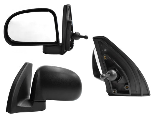 ESPEJO IZQ MANUAL NEGRO POROSO C/CONTROL