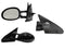 ESPEJO IZQ MANUAL NEGRO LISO (CIRRUS)