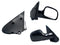 ESPEJO DER MANUAL NEGRO LISO (VOYAGER/TOWN & COUNTRY)