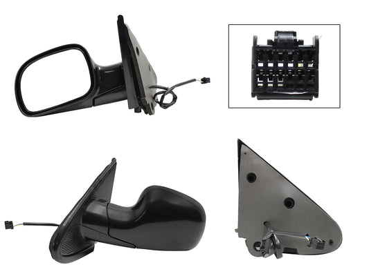 ESPEJO IZQ ELECT NEGRO LISO (3PINES) (TOWN & COUNTRY 01-07)