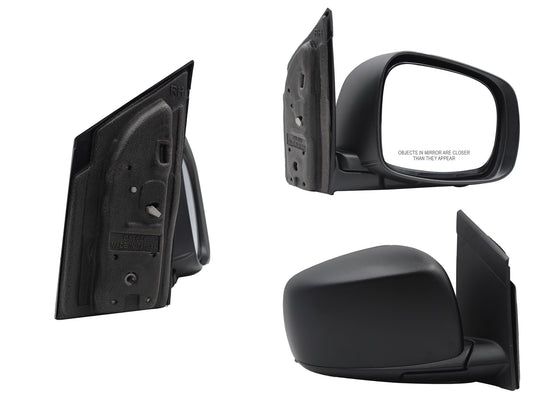 ESPEJO DER MANUAL NEGRO POROSO S/CONTROL (TOWN & COUNTRY 08-16)