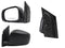 ESPEJO IZQ MANUAL NEGRO POROSO S/CONTROL (TOWN & COUNTRY 08-16)
