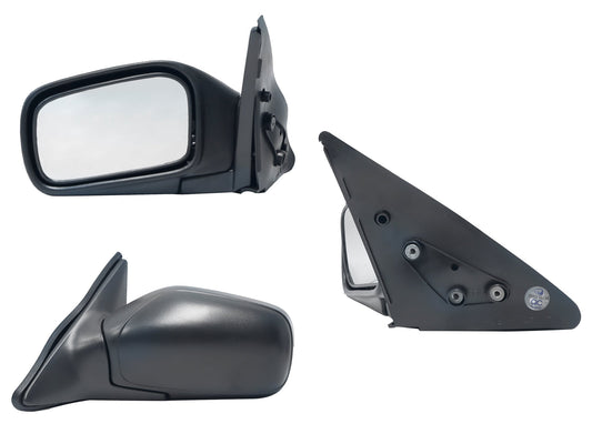 ESPEJO IZQ MANUAL NEGRO POROSO ABATIBLE