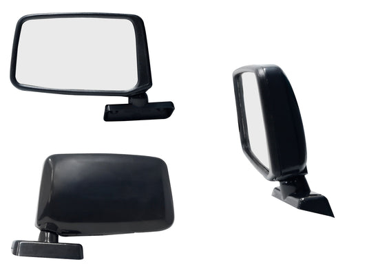 ESPEJO IZQ MANUAL NEGRO LISO T/JAPON (EMP/2PZS)