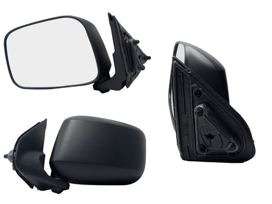 ESPEJO IZQ MANUAL NEGRO POROSO (SENCILLA/DOBLE CABINA S)