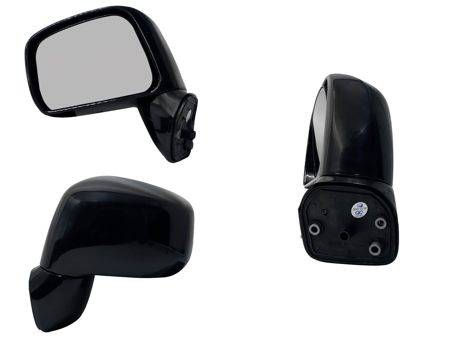 ESPEJO IZQ MANUAL NEGRO P/PINTAR