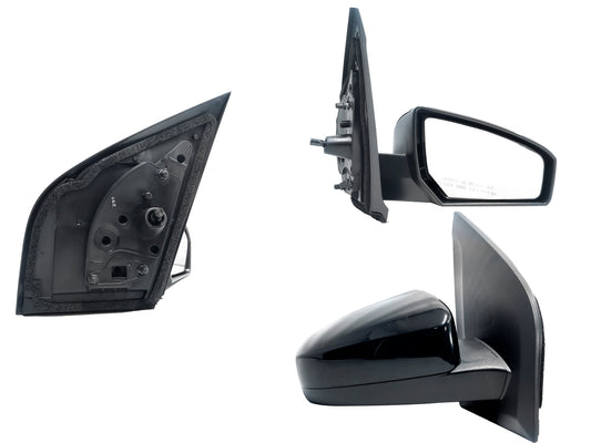 ESPEJO DER MANUAL NEGRO P/PINTAR C/CONTROL