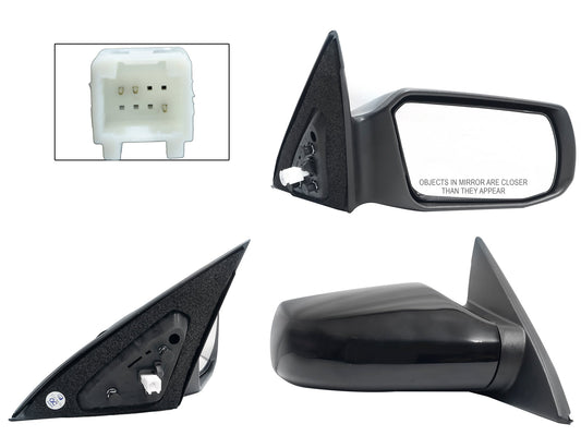 ESPEJO DER ELECT NEGRO P/PINTAR (3PINES)