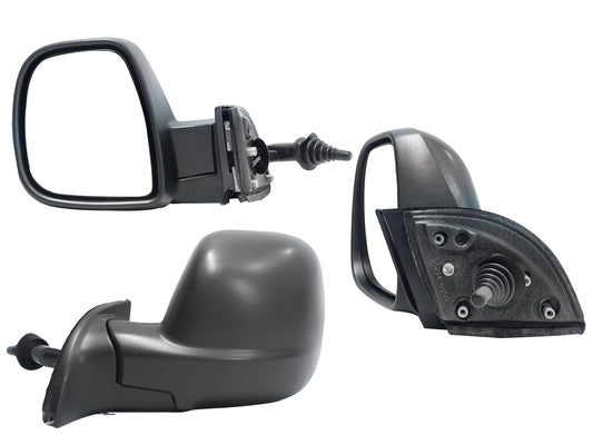 ESPEJO IZQ MANUAL NEGRO POROSO C/CONTROL