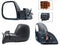 ESPEJO IZQ ELECT NEGRO POROSO C/DESEM (5PINES) (RIFTER 20-23 ACTIVE)
