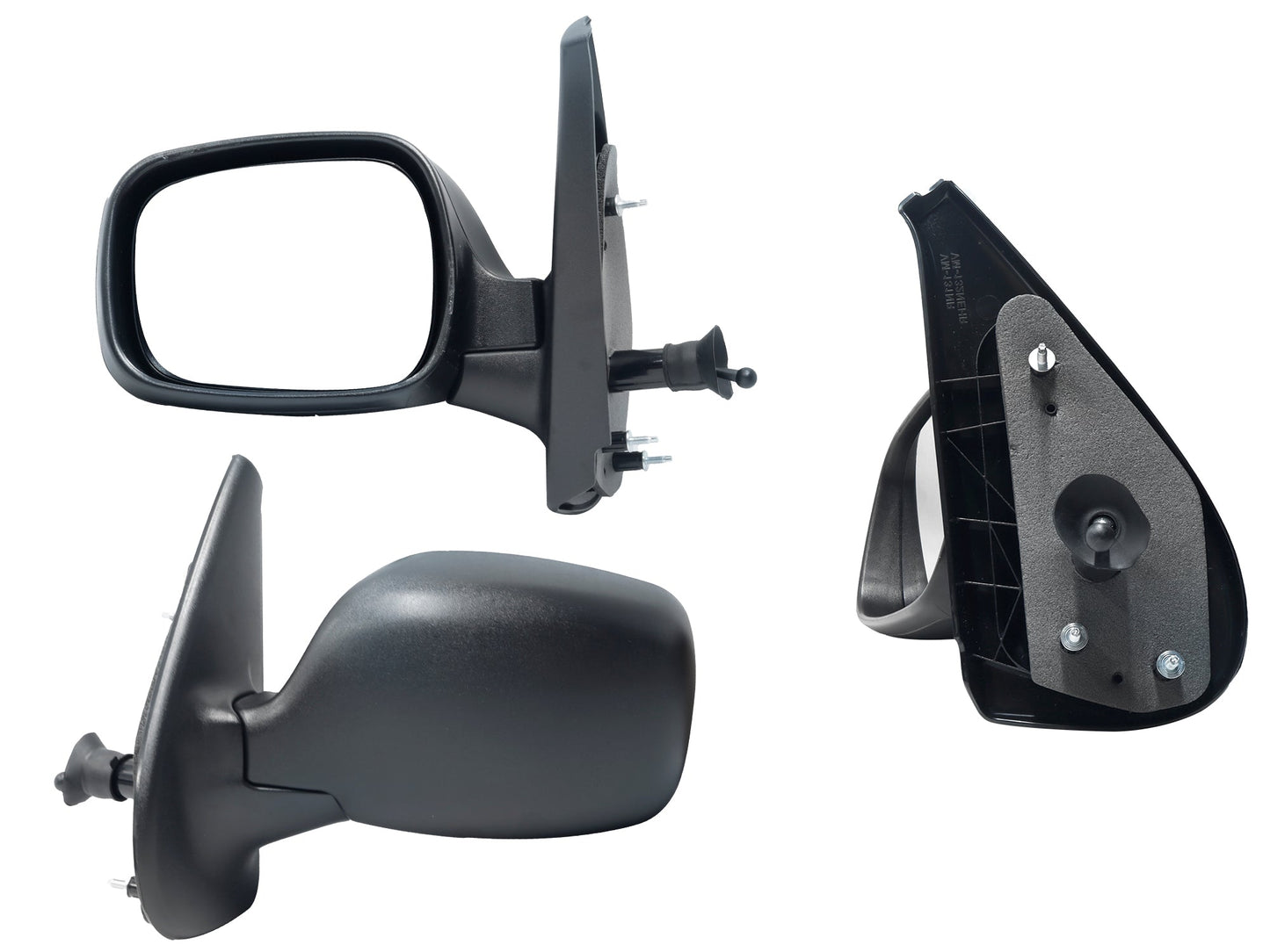 ESPEJO IZQ MANUAL NEGRO POROSO C/CONTROL