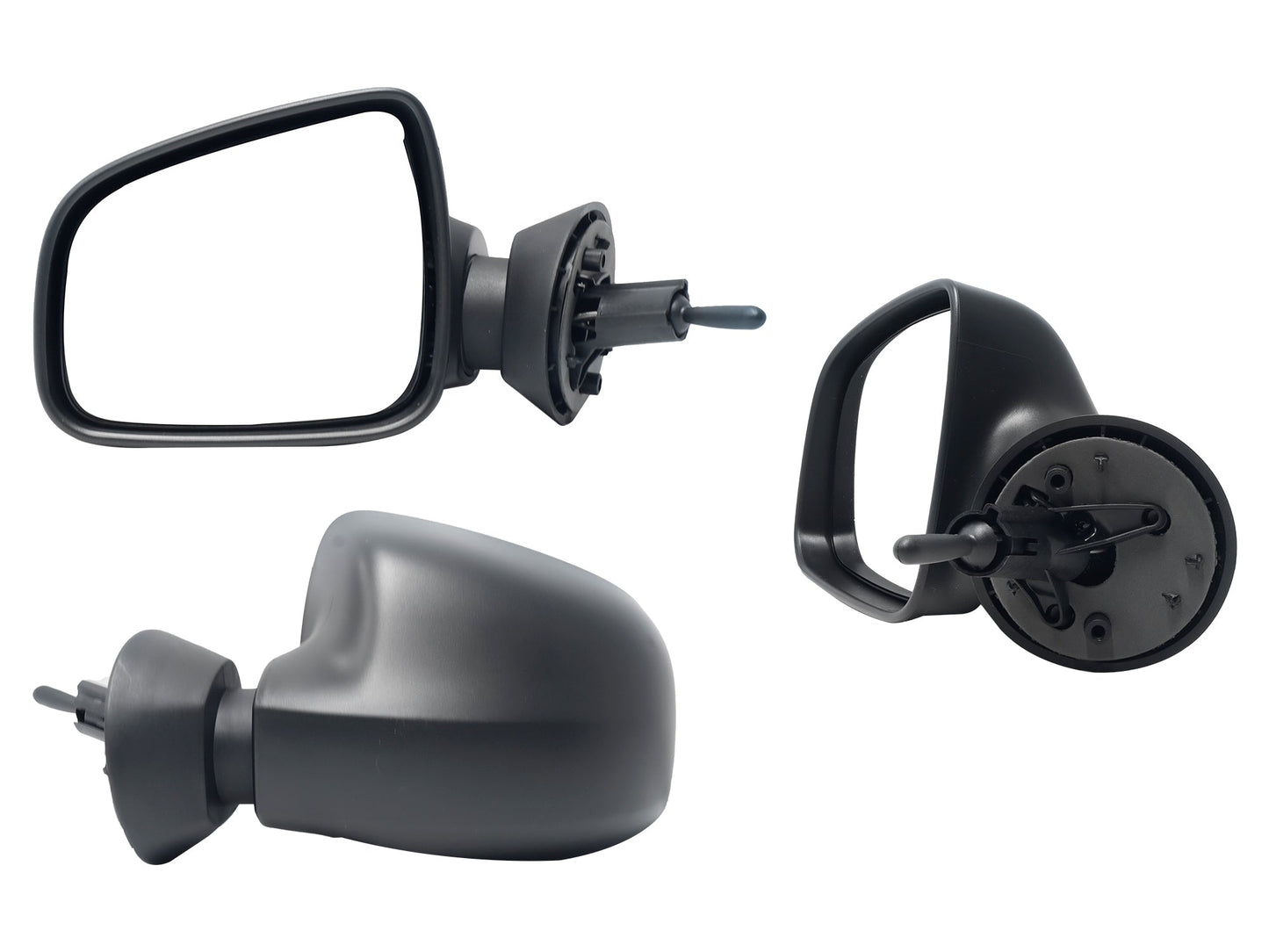 ESPEJO IZQ MANUAL NEGRO POROSO (SANDERO-STEPWAY 10-15)