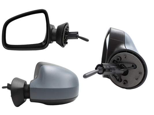 ESPEJO IZQ MANUAL GRIS P/PINTAR (SANDERO-STEPWAY 10-15)